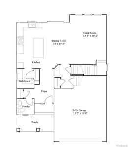 New construction Single-Family house 24404 E Walsh Avenue, Aurora, CO 80018 Evans- photo 0