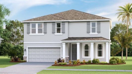 New construction Single-Family house 10615 Eustis Drive, Parrish, FL 34219 Hemingway- photo 0 0
