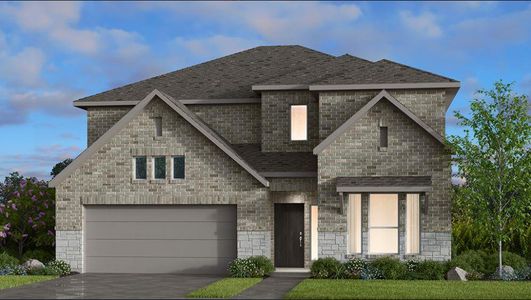New construction Single-Family house 515 Ardsley Park Drive, Oak Point, TX 75068 Saffron- photo 0 0