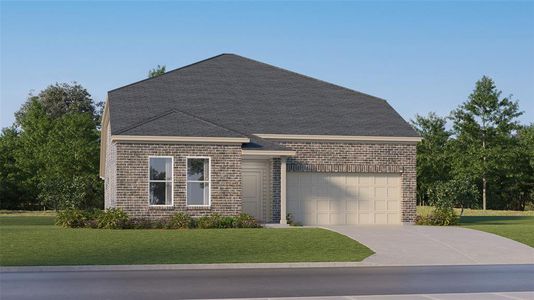 New construction Single-Family house 28527 Great Canyon Drive, Hockley, TX 77447 Steely- photo 0