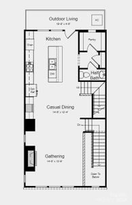 New construction Townhouse house 3013 Oak Landing Drive, Charlotte, NC 28205 Vail II- photo 2 2