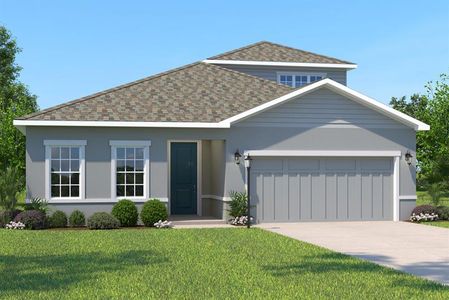 New construction Single-Family house 35474 Crescent Creek Drive, Zephyrhills, FL 33541 - photo 1 1
