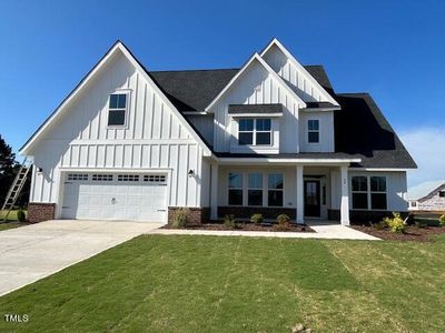 New construction Single-Family house 48 Merrifield Lane, Garner, NC 27529 Hawthorne- photo 0