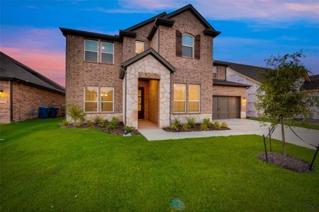 New construction Single-Family house 15136 Devonne Drive, Aledo, TX 76008 Lantana- photo 1 1