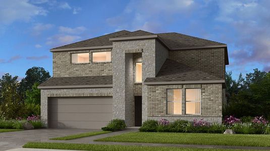 New construction Single-Family house 110 Lansing Road, Hutto, TX 78634 Comal- photo 0