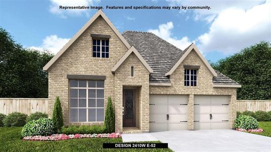 New construction Single-Family house 18846 Halter Meadow Trail, Tomball, TX 77377 Design 2410W- photo 0 0