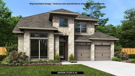 New construction Single-Family house Design 2722H, 12023 Upton Park, San Antonio, TX 78253 - photo