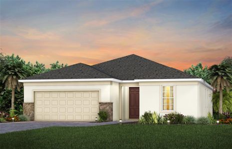 New construction Single-Family house 1983 Spring Shower Circle, Kissimmee, FL 34744 Mystique- photo 0