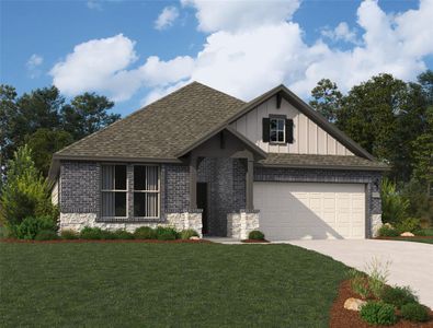 New construction Single-Family house 330 Stream Bend Way, Rosenberg, TX 77471 Cheyenne Homeplan- photo 0