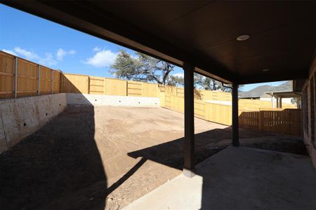 New construction Single-Family house 1101 Calendula Trail, Andice, TX 78628 Balcones- photo 12