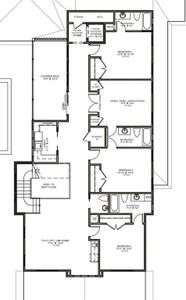 *Second Floor* Current design and layout of 1222 Herkimer