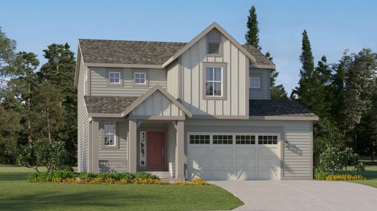 New construction Single-Family house 5457 Inland Avenue, Firestone, CO 80504 Evans- photo 0