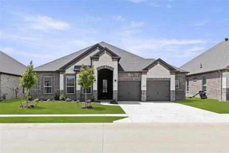 New construction Single-Family house 1071 Fleetwood Drive, Justin, TX 76247 Westwood- photo 1 1