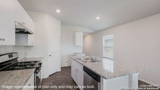 New construction Single-Family house 4303 Thyme Garden, Von Ormy, TX 78073 The Amber- photo 4 4