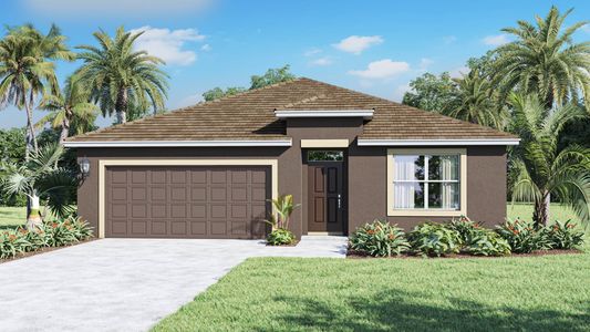 New construction Single-Family house 296 Gardner Rd Sw, Palm Bay, FL 32908 Cali- photo 0