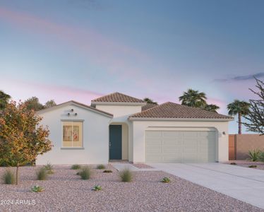 New construction Single-Family house 12532 W Marguerite Avenue, Avondale, AZ 85323 Lantana- photo 0