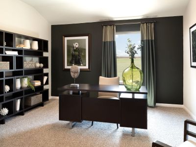 Utilize this spacious flex space as a home office or however best suits your family's needs.