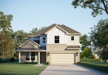New construction Single-Family house 9512 Petrichor Boulevard, Manor, TX 78653 - photo 1 1