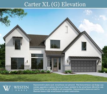 New construction Single-Family house The Carter XL, 26531 Gleaming Dawn Way, Richmond, TX 77406 - photo