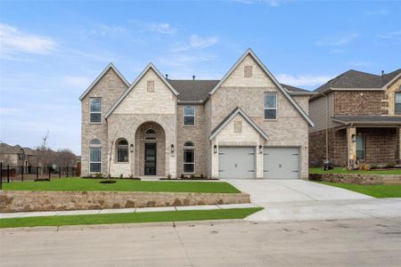 New construction Single-Family house 5436 Caesar Creek Court, Fort Worth, TX 76179 Stonehaven 2F- photo 0