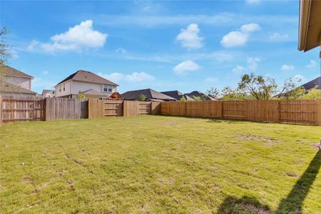 New construction Single-Family house 2441 Trl Ambling, Georgetown, TX 78628 Premier Series - Hickory- photo 28 28