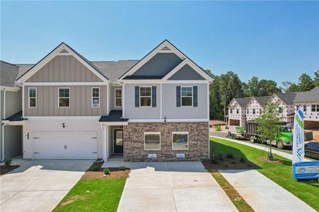 New construction Townhouse house 158 Switcher Court, Union City, GA 30291 Lenox- photo 0