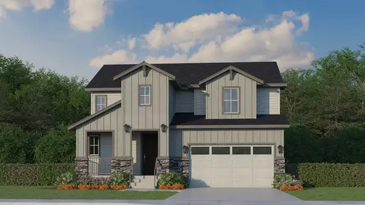 New construction Single-Family house 12718 Bend Court, Firestone, CO 80504 Plan V434- photo 0