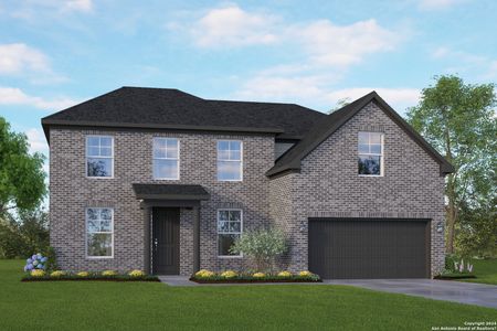 New construction Single-Family house 229 Jereth Crossing, Castroville, TX 78009 The Danbury H- photo 12 12