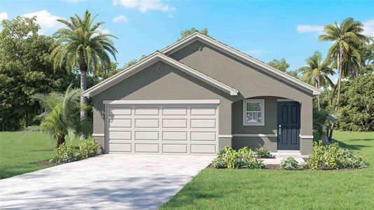 New construction Single-Family house 5392 Berry Bay Avenue, Wimauma, FL 33598 - photo 0