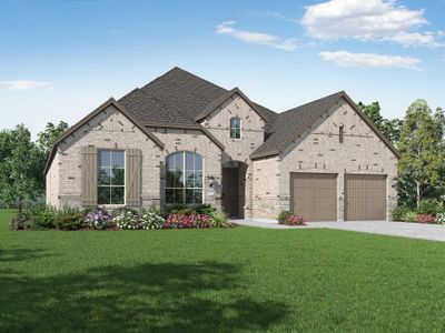 New construction Single-Family house 212 Plan, 7315 Prairie Lakeshore Lane, Katy, TX 77493 - photo