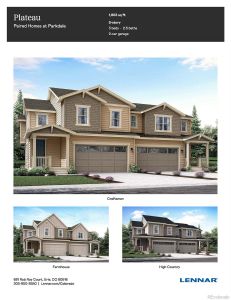 New construction Single-Family house 2276 Crescent Circle, Erie, CO 80026 Plateau- photo 1 1