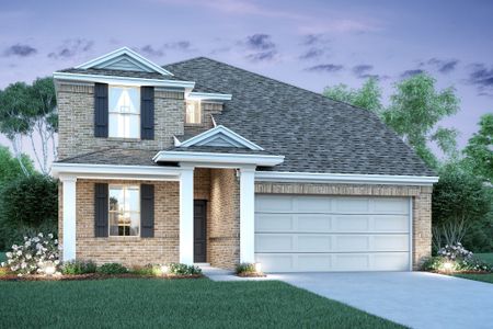 New construction Single-Family house 18516 Burch Creek Lane, Magnolia, TX 77355 Ivory- photo 25 25