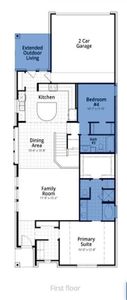 London Floor Plan Floor 1