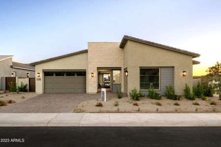 New construction Single-Family house 1398 E Narrowleaf Drive, Gilbert, AZ 85298 Knoll Plan 5507- photo 0