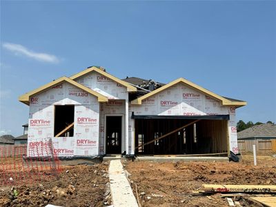 New construction Single-Family house 12381 Shadow Fox Drive, Willis, TX 77318 Auburn- photo 1 1