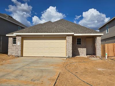 New construction Single-Family house 16933 Hazelnut Drive, Conroe, TX 77302 The Wildflower- photo 0