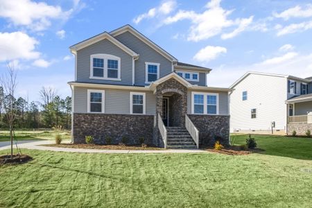 New construction Single-Family house 331 Fast Pitch Ln, Four Oaks, NC 27524 Sequoia- photo