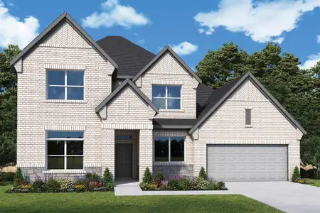 New construction Single-Family house 1412 Huckleberry Street, Northlake, TX 76226 The Redfern- photo 0