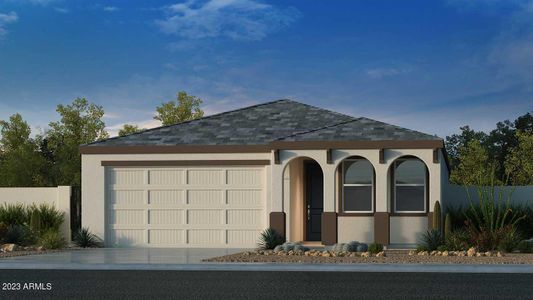 New construction Single-Family house 3638 E Sweetclover Lane, San Tan Valley, AZ 85140 Harlow- photo 0