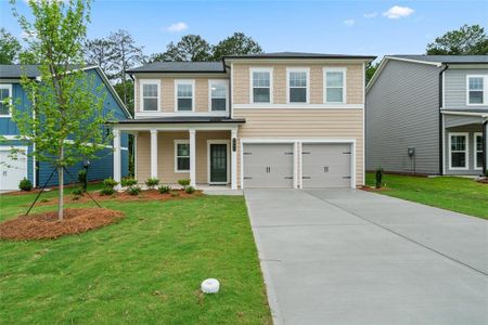 New construction Single-Family house 2052 Boxwood Circle, Conyers, GA 30094 Harrison Homeplan- photo 11 11