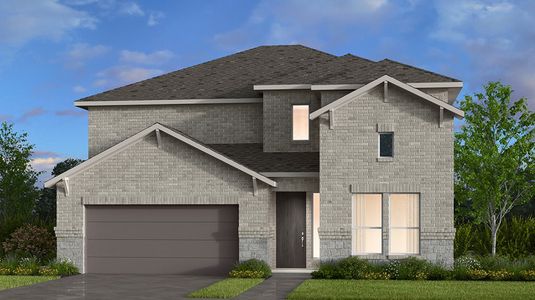 New construction Single-Family house Saffron, 429 Windward View, Leander, TX 78641 - photo