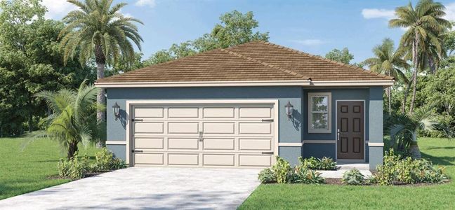 New construction Single-Family house 7110 Cattle Egret, Saint Cloud, FL 34773 The Harper- photo 0