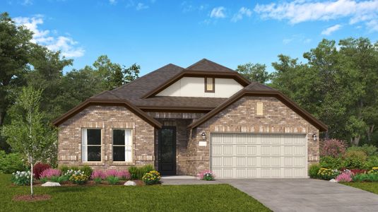 New construction Single-Family house Lavender, 31403 Dell Valley Lane, Hockley, TX 77447 - photo