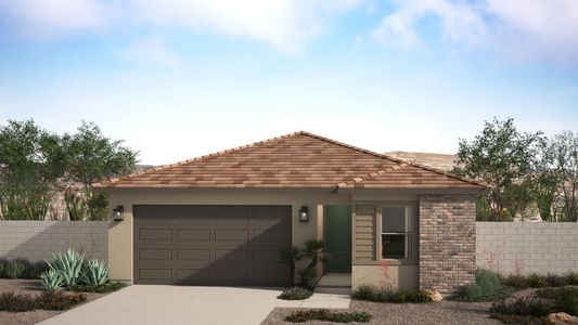 Desert Prairie Elevation | Perrine | Valencia at Citrus Park | New Homes in Goodyear, AZ | Landsea Homes