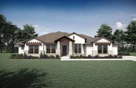 New construction Single-Family house Bizzell Cove, Liberty Hill, TX 78642 - photo 3 3