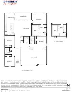 New construction Single-Family house 7422 Elm Landing Lane, Richmond, TX 77469 Fairfield - Plan 2176- photo