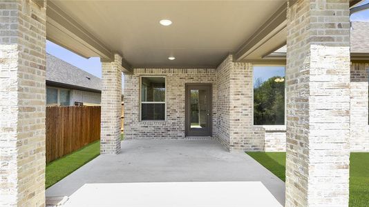 New construction Single-Family house 1511 Bridlepath Trail, Forney, TX 75126 Ironwood II T- photo 23 23
