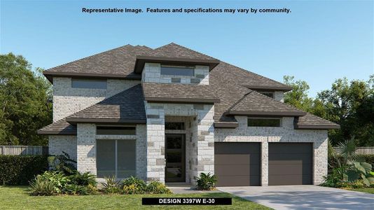 New construction Single-Family house Design 3397W, 10702 Monarch Butterfly Drive, Cypress, TX 77433 - photo