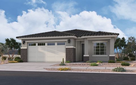 New construction Single-Family house 17458 W. Las Palmaritas Drive, Waddell, AZ 85355 Granite Vista Avanti - Plan 2028- photo 1 1