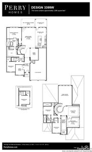 New construction Single-Family house 2805 Harvest Moon, Seguin, TX 78155 Design 3399W- photo 1 1
